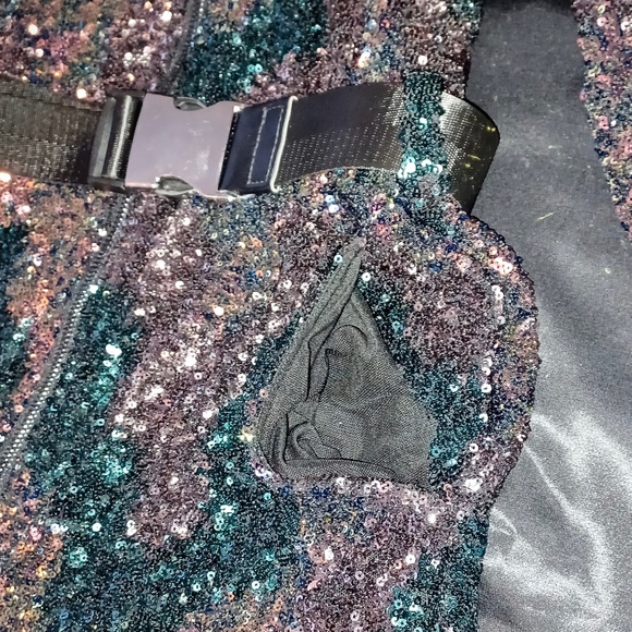 AKIRA sequined jumpsuit - Picture 7 of 9